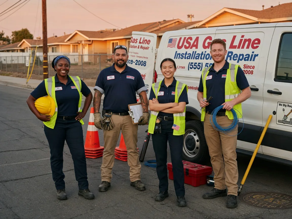 Gas Line Installation company in Gore, OK